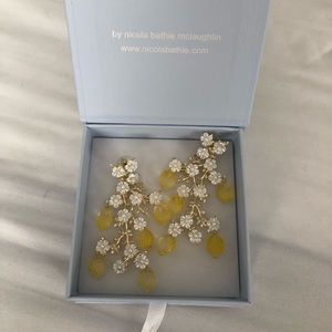 Nicola Barbie Lemon and Flower Earrings